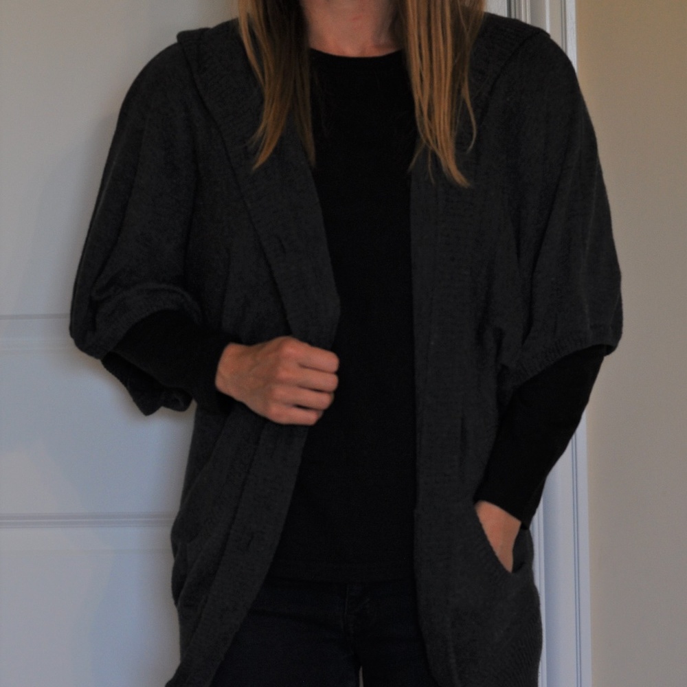 Forever 21 sweater hooded cardigan